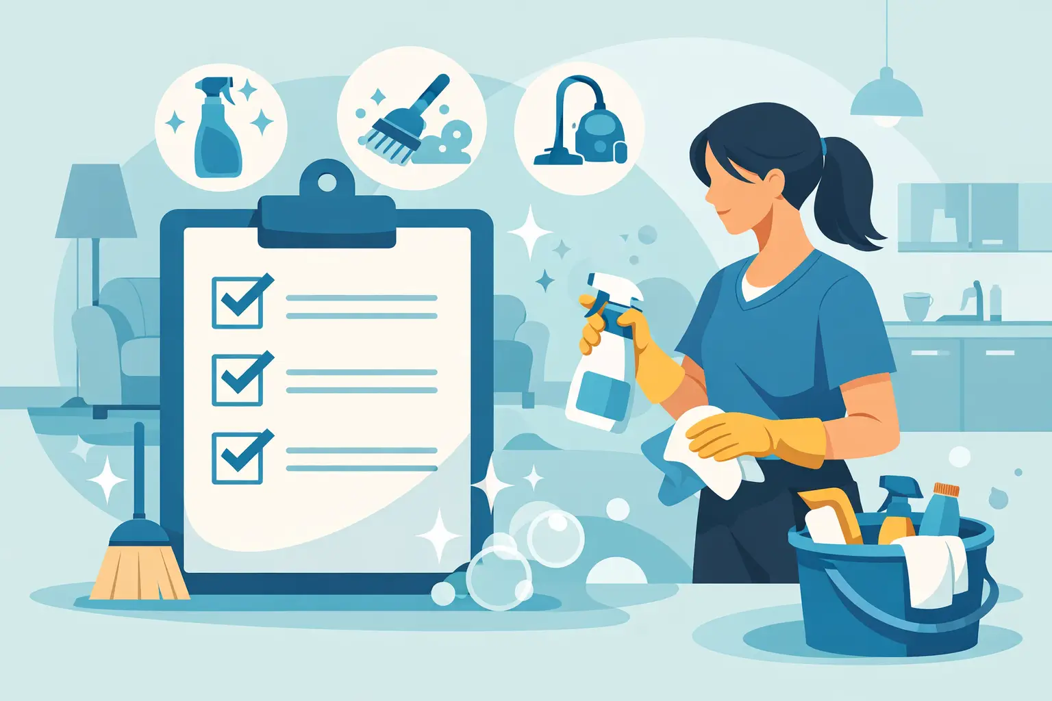 Deep House Cleaning Checklist That Works