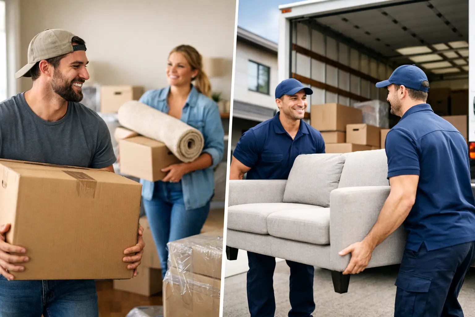 Moving Help vs Full Service Movers