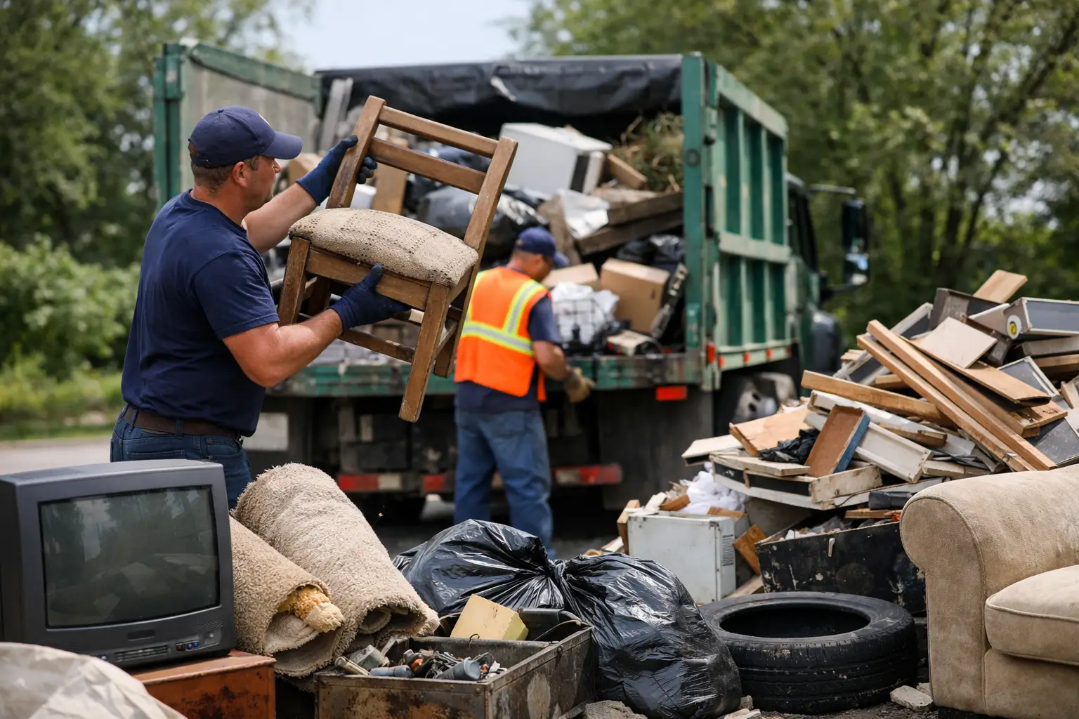 What Can a Hauling Service Remove?