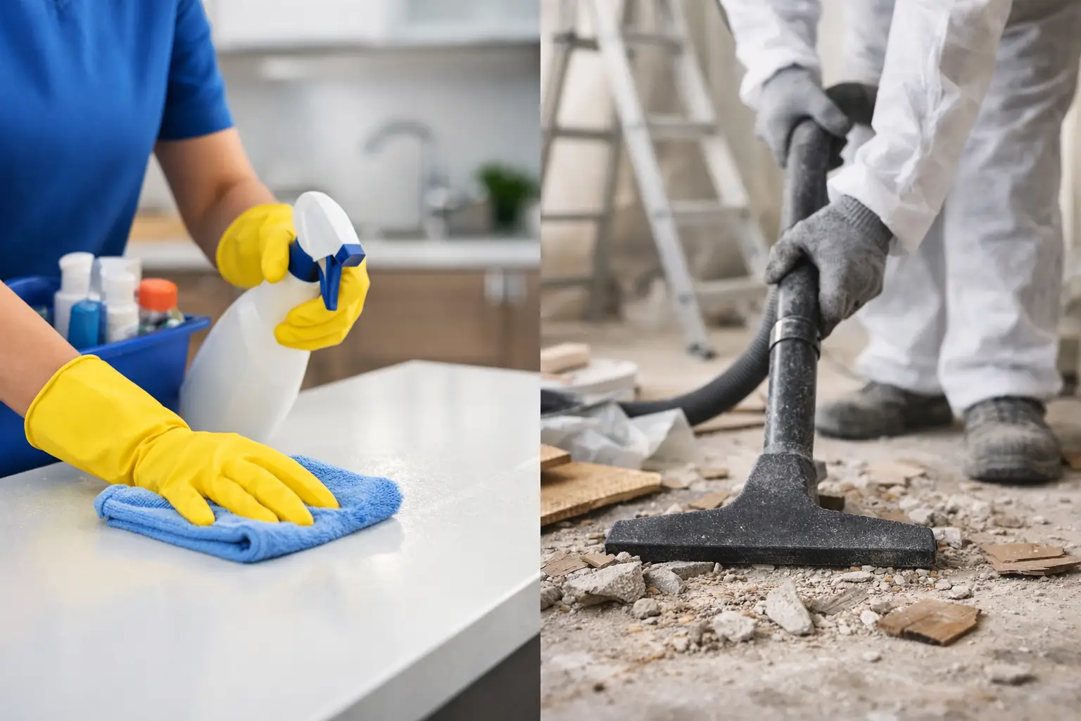 Deep Cleaning vs Post Renovation Cleanup