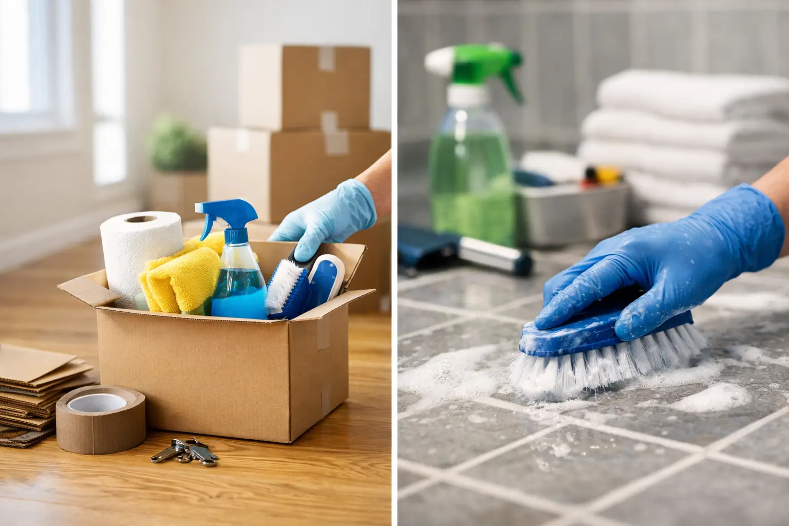 Move Out Cleaning vs Deep Cleaning Explained